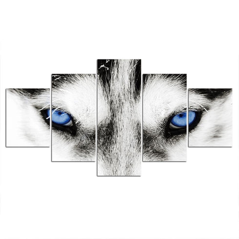 Tableau Loup Yeux de Loup